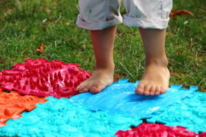 צעצועי התפתחות - שטיחי ילדים אורטופדיים (עיסוי) מודולרים. ערכה ים